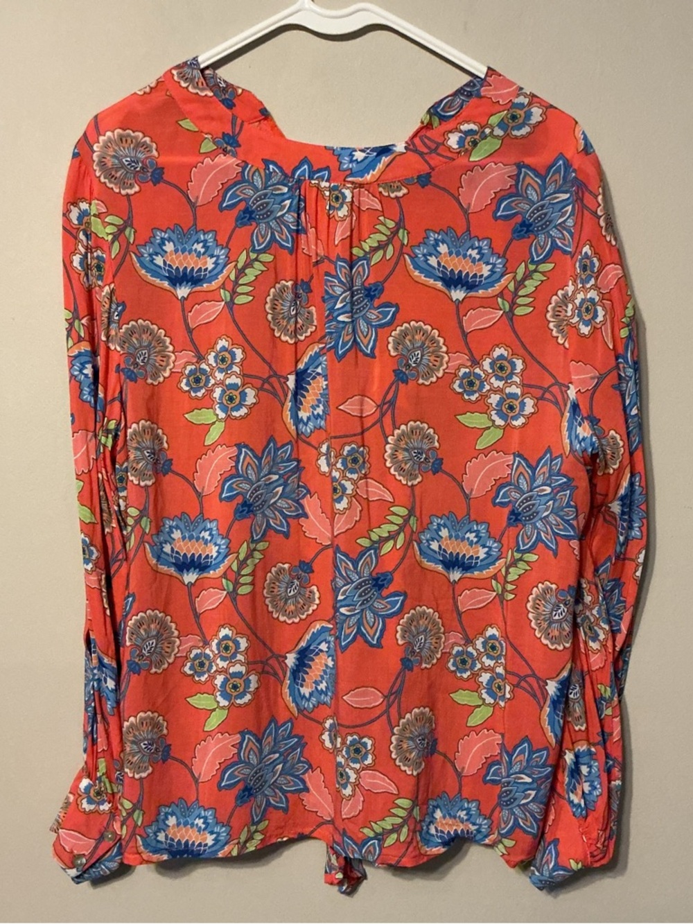Ruby Rd. Coral Flower Top - Picture 5 of 7